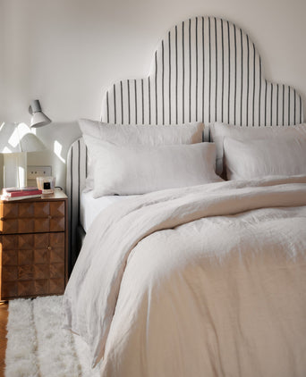 Set of 2 Pillowcases Washed Linen | Oat Set of 2 Pillowcases Washed Linen | Oat