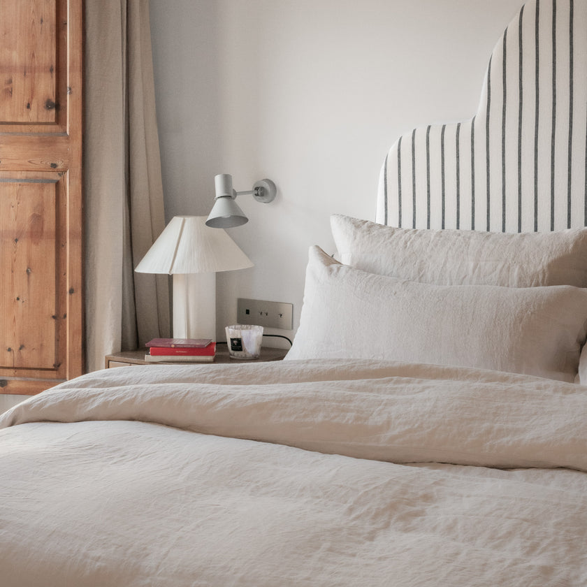 Duvet cover Washed Linen | Oat | Outlet