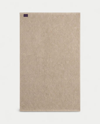 Handdoek zero-twist katoen 100x180 cm | Latte {{Alt-tekst bouwer.text}}