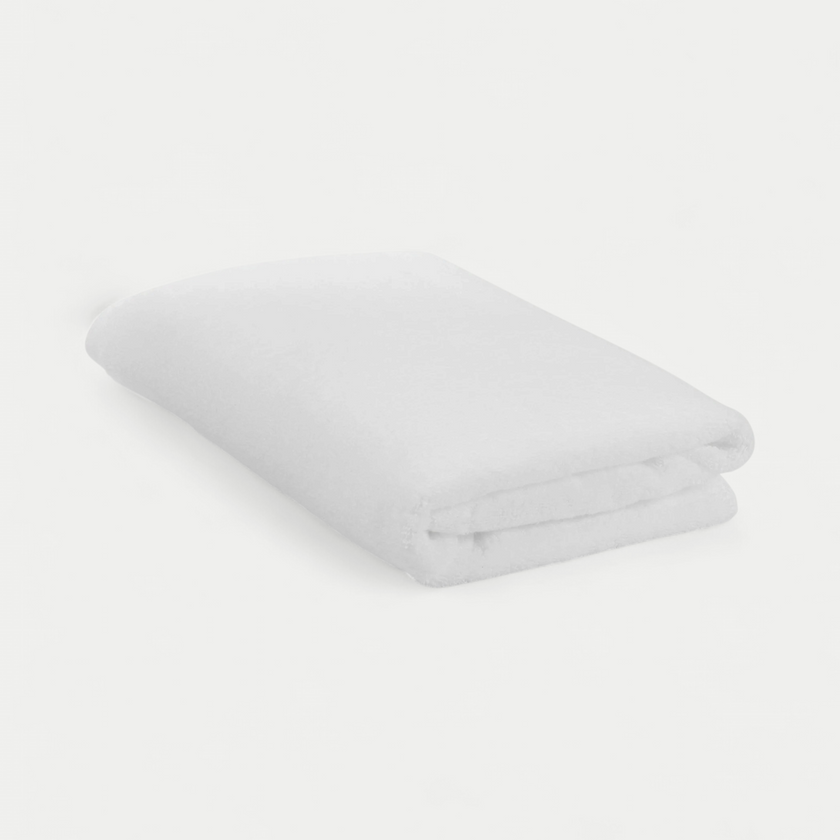 Towel zero-twist cotton 70x140 cm | White
