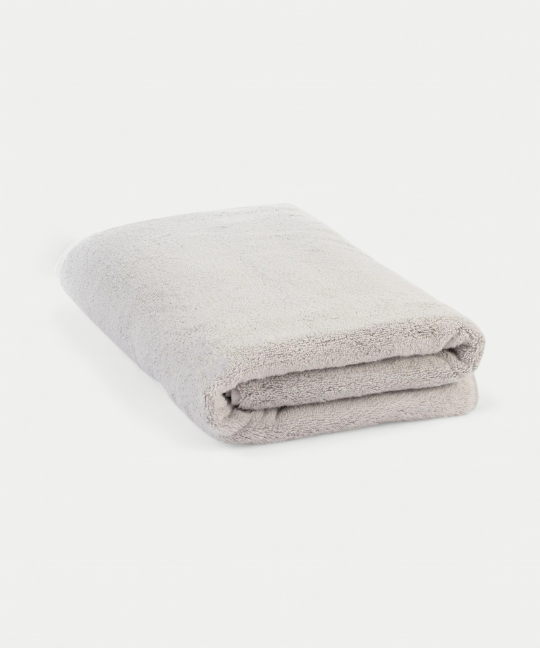 Towel zero-twist cotton 100x150 cm | Silver Grey