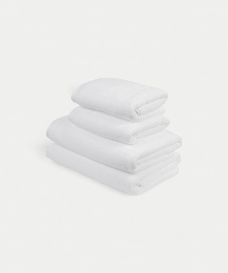 Towel set Essential (4 pcs) | White