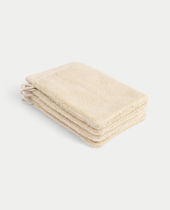 Washandje Cream 16x21 cm | 4 stuks Washandje Cream 16x21 cm | 4 stuks