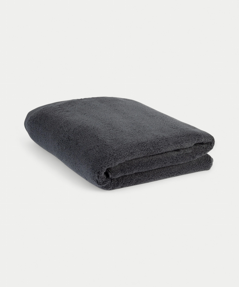Towel zero-twist cotton 100x150 cm | Anthracite