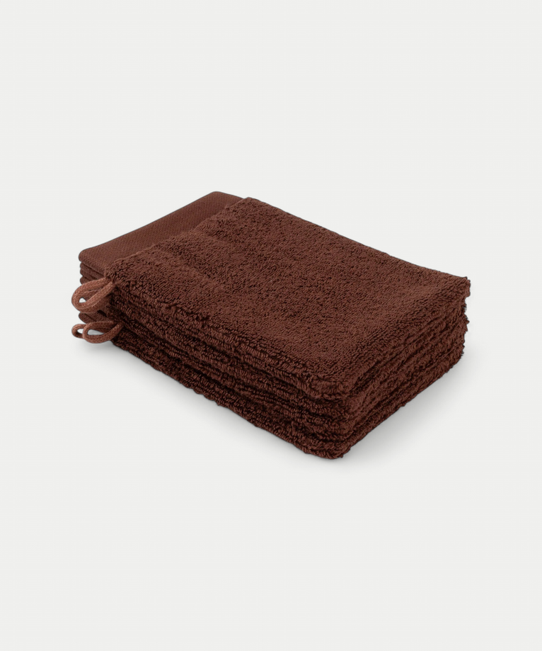 Washcloth Chestnut 16x21 cm | Set of 4