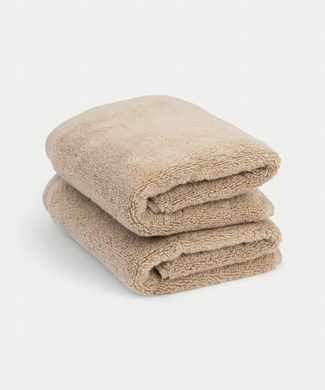 Gastendoekje zero-twist katoen 40x60 cm (2 st.) | Latte Gastendoekje zero-twist katoen 40x60 cm (2 st.) | Latte
