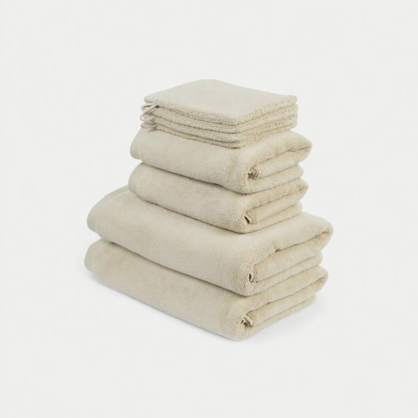 Towel Set Deluxe (8 pcs) | Pebble Beach