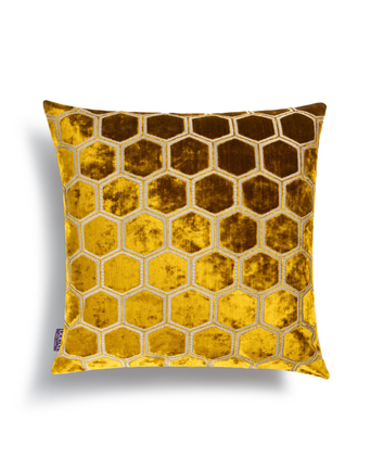 Manipur Decorative Pillow | Ochre Manipur Decorative Pillow | Ochre