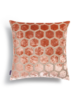 Manipur Decorative Pillow | Coral