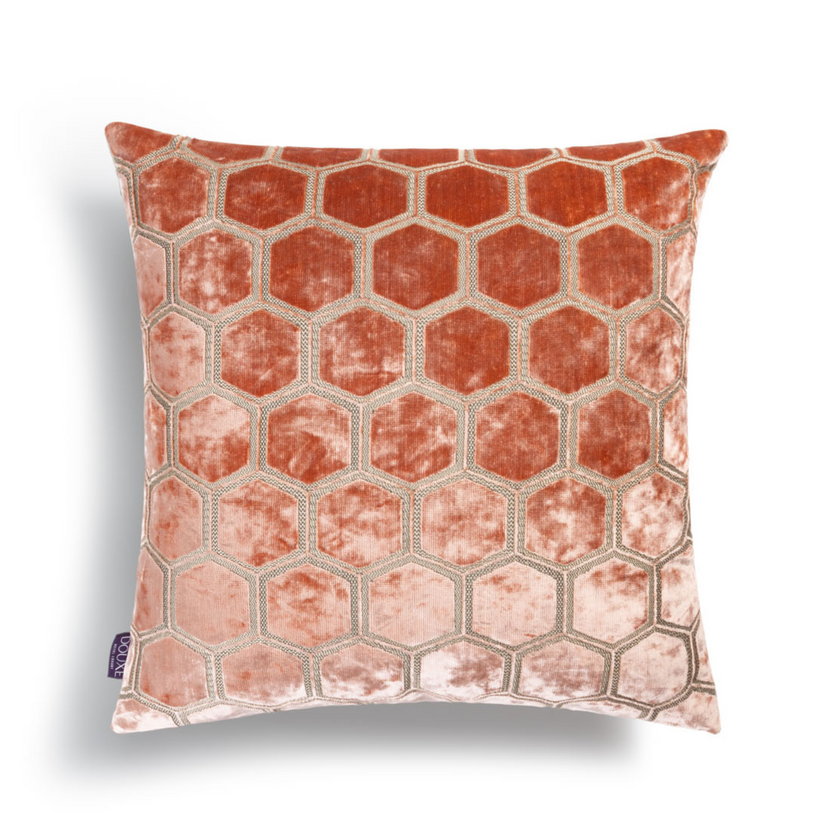 Manipur Decorative Pillow | Coral