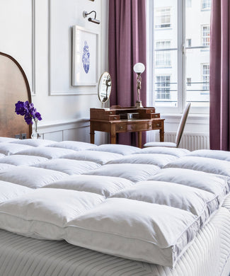 Comfort Featherbed - Mattress Topper Featherbed Hotel Topper | Cloudlike mattress topper