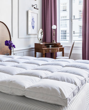 Comfort Featherbed - Mattress Topper Featherbed Hotel Topper | Cloudlike mattress topper