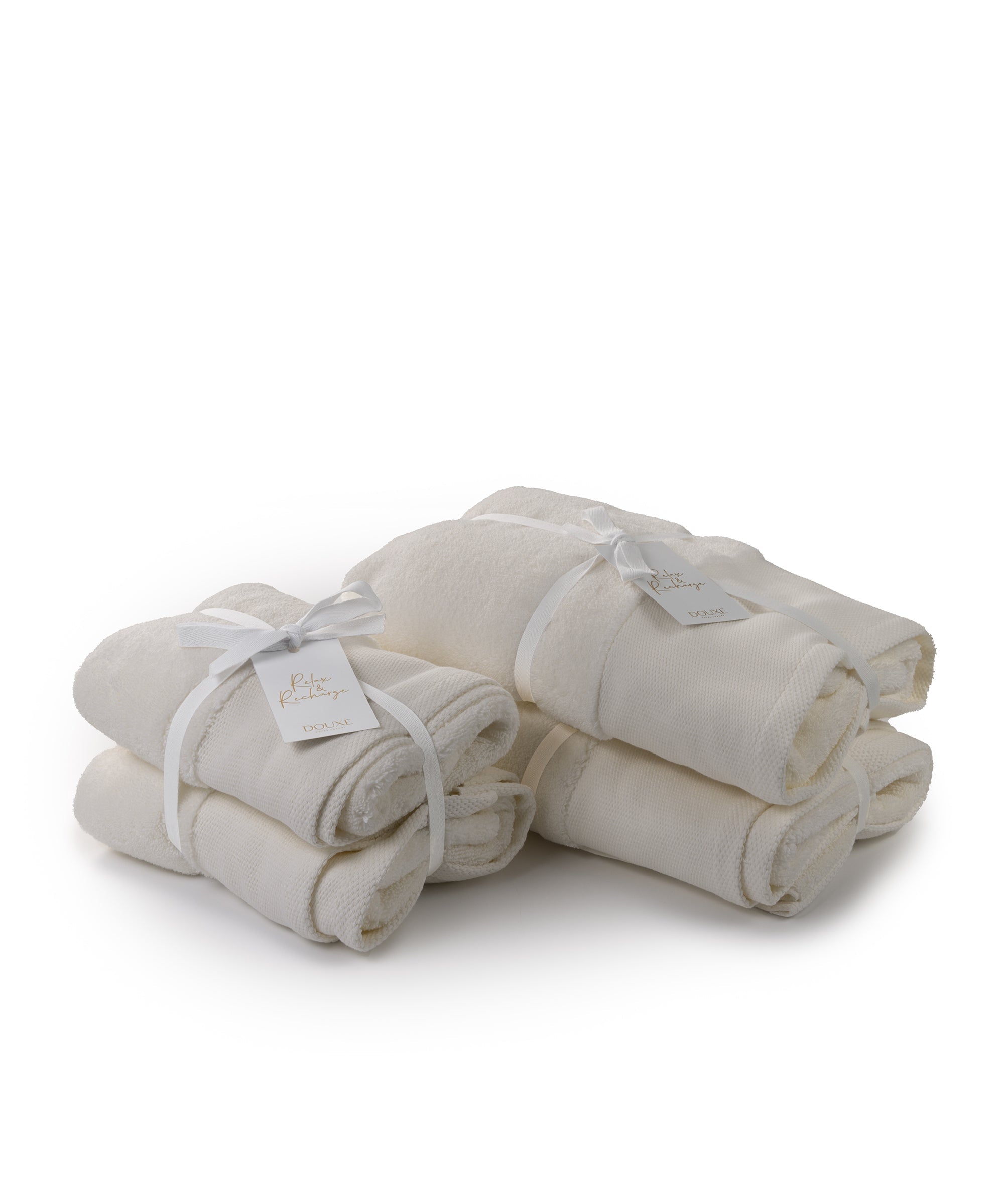 DOUXE Hotel Towel - 50x100 cm - Zero Twist (2 pcs) - Anthracite