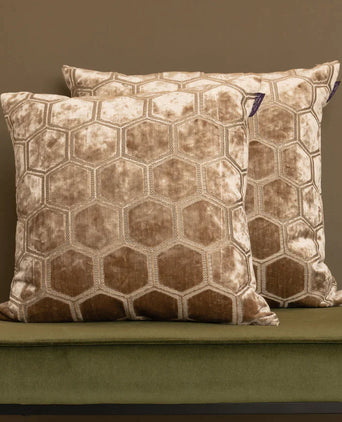 Manipur Decorative Pillow | Natural Manipur Decorative Pillow | Natural