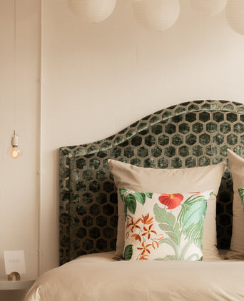 Hibiscus Decorative Pillow - 60x60 cm Douxe Hibiscus Decorative pillow | 60x60 cm | Boutique Hotel Design
