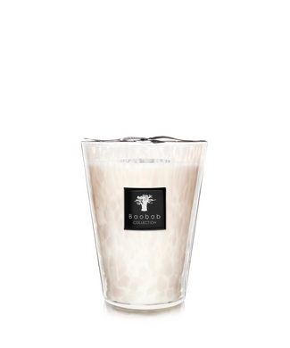 Scented Candle White Pearls Baobab Scented Candle White Pearls Baobab
