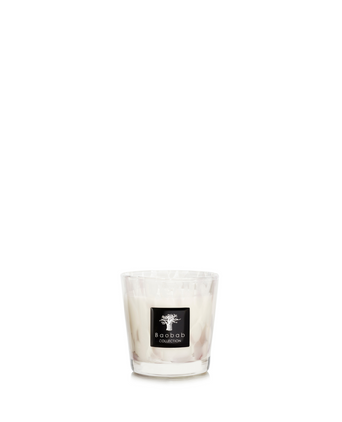 Scented Candle White Pearls Baobab Scented Candle White Pearls Baobab