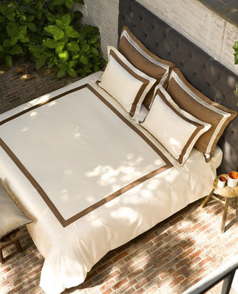 Duvet Cover Set Abadi, sateen 300TC Egyptian Cotton - Mirabel Slabbinck Mirabel Slabbinck Duvet cover | Allura | Egyptian cotton