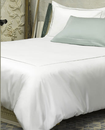Duvet Cover Set Allura, Percale 400TC, Egyptian Cotton - Mirabel Slabbinck Mirabel Slabbinck Dekbedovertrek | Allura | Egyptisch katoen