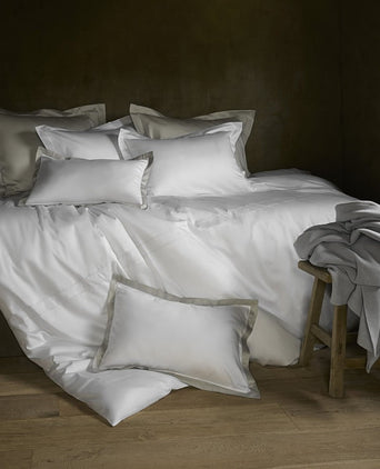 Duvet Cover Set Anethum, Percale 400TC Egyptian Cotton - Mirabel Slabbinck Mirabel Slabbinck Duvet cover | Anethum | Egyptian cotton