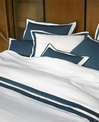 Duvet Cover Set Banzi, sateen 300 TC Egyptian Cotton - Mirabel Slabbinck Mirabel Slabbinck Duvet cover | Banzi | Egyptian cotton