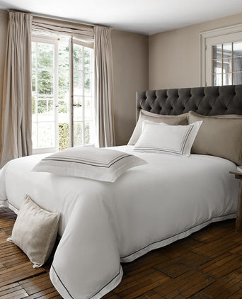 Duvet Cover Set Triga, 300TC Egyptian Cotton sateen - Mirabel Slabbinck Mirabel Slabbinck Duvet cover | Triga | Egyptian cotton