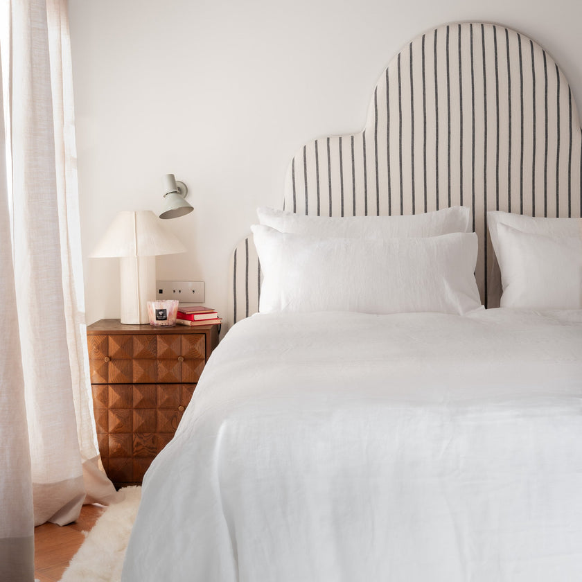 Duvet cover Washed Linen | White | Outlet