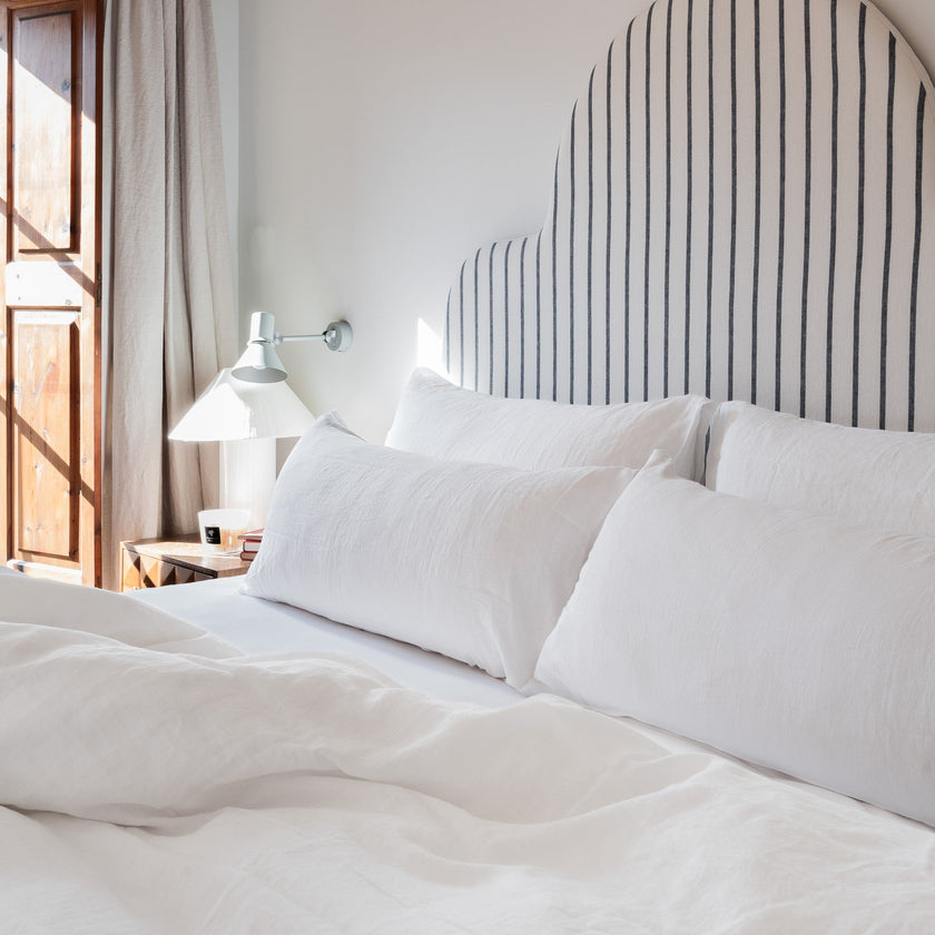 Duvet cover Washed Linen | White | Outlet