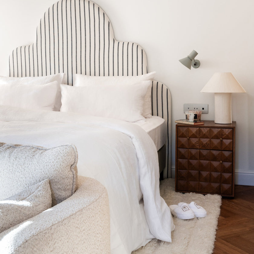 Duvet cover Washed Linen | White | Outlet