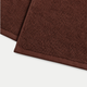 Guest towel zero-twist cotton 30x30 cm (4 pcs) | Chestnut