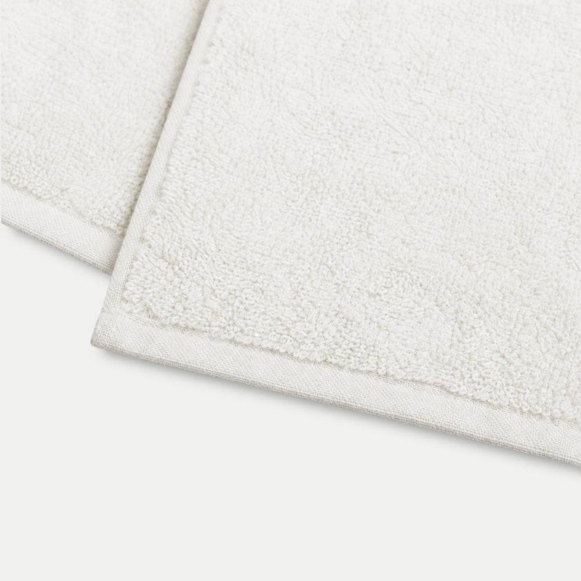 Guest towel zero-twist cotton 30x30 cm (4 pcs) | Cream