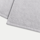 Guest towel zero-twist cotton 30x30 cm (4 pcs) | Silver Grey