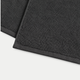 Guest towel zero-twist cotton 30x30 cm (4 pcs) | Anthracite