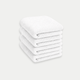 Guest towel zero-twist cotton 30x30 cm (4 pcs) | White