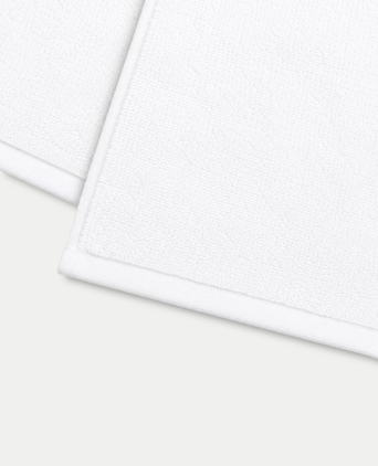 Guest towel zero-twist cotton 30x30 cm (4 pcs) | White