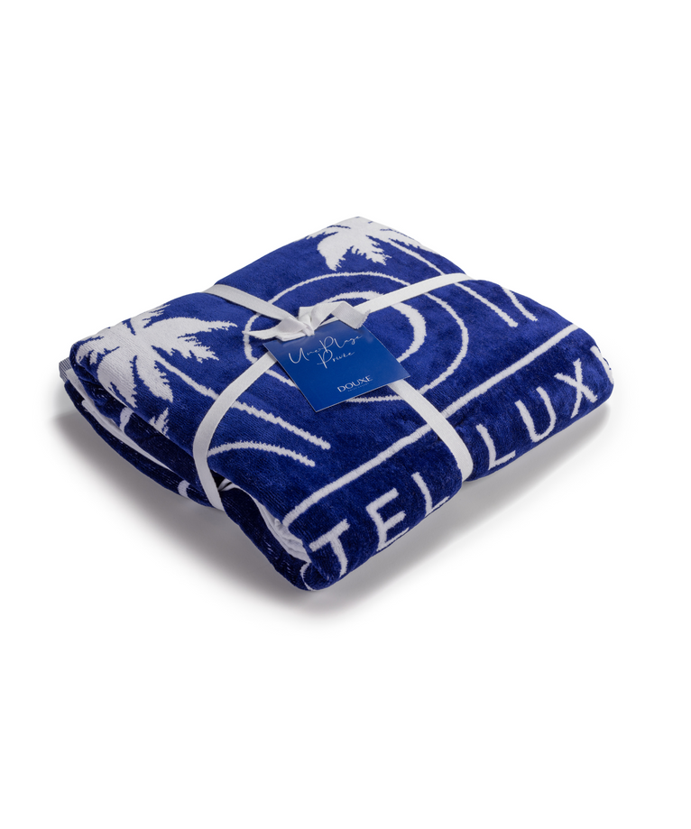 Hotel Beach Towel Cap Ferrat Blue