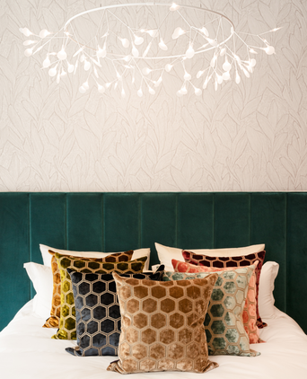 Manipur Decorative Pillow | Jade Green