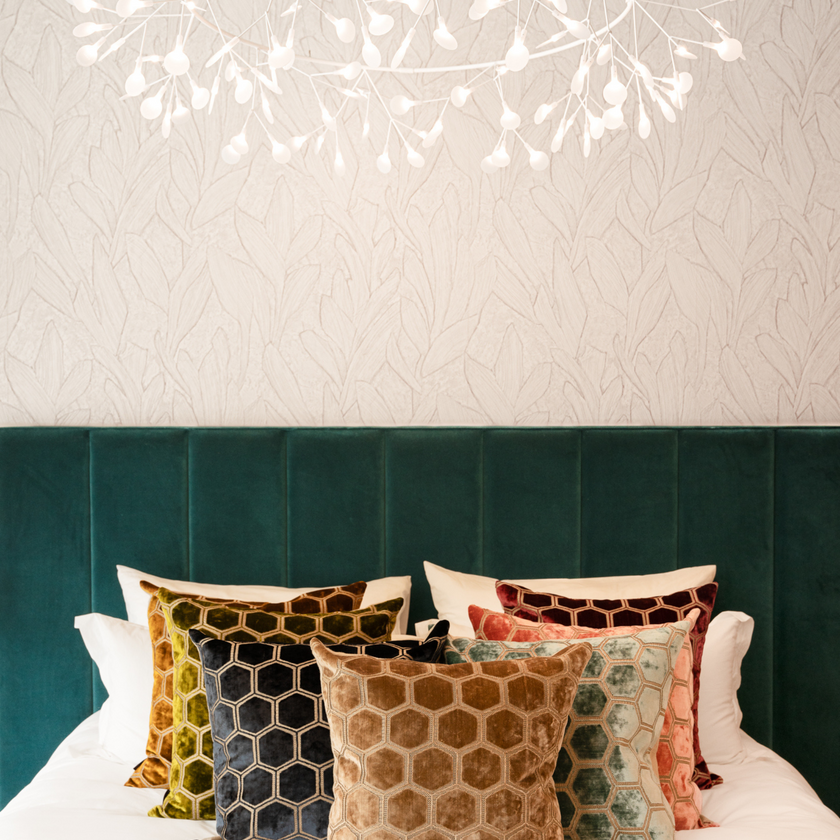 Manipur Decorative Pillow | Jade Green