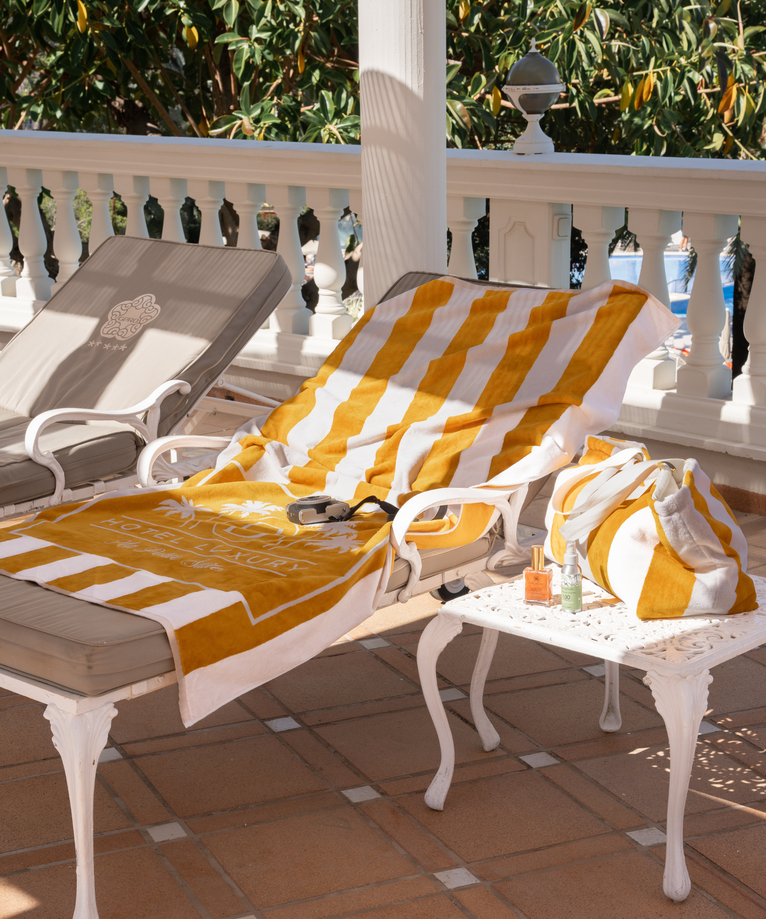 Beach Bag Cannes Beach Yellow