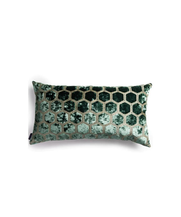 Manipur Decorative Pillow | Jade Green