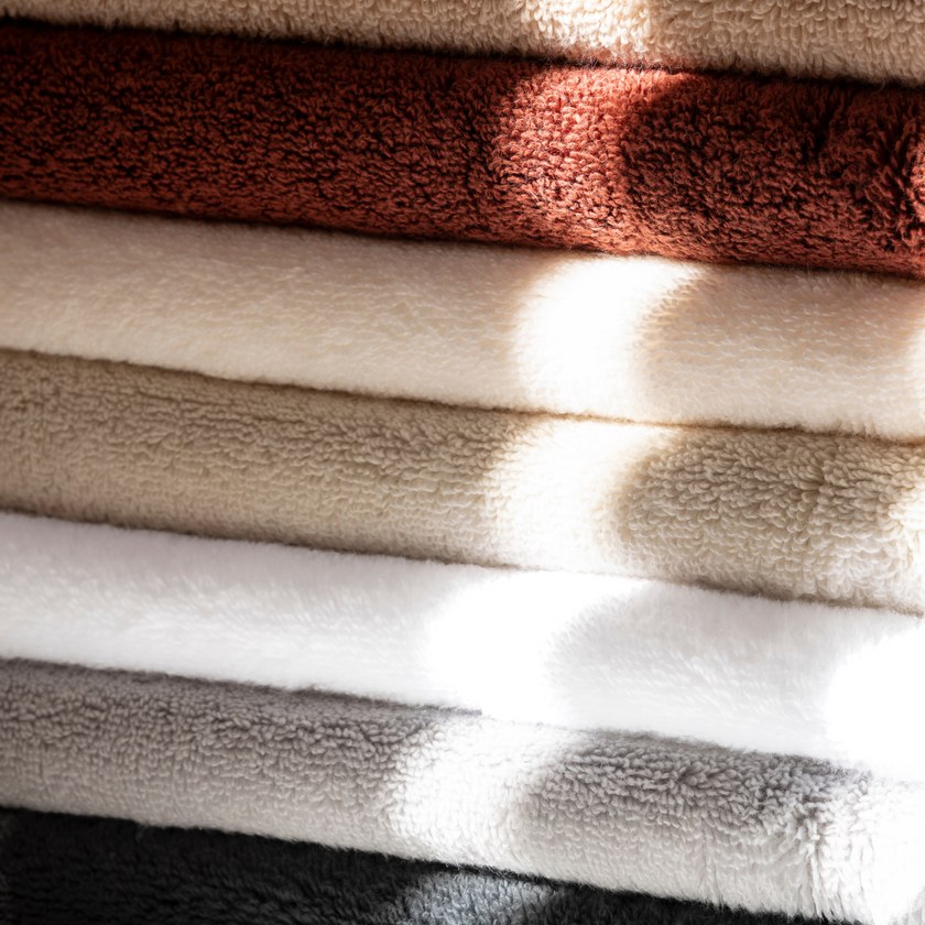Guest towel zero-twist cotton 30x30 cm (4 pcs) | Silver Grey
