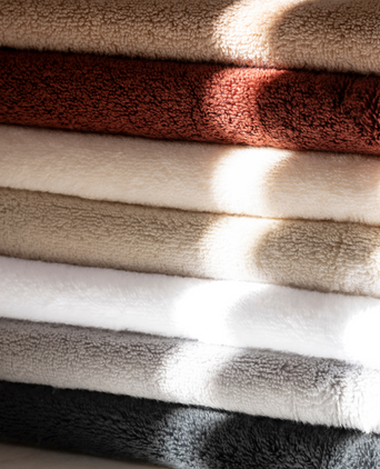 Guest towel zero-twist cotton 30x30 cm (4 pcs) | Latte