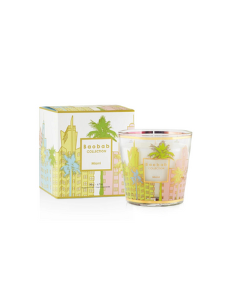 Scented candle Miami Baobab