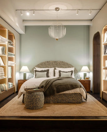 Mantas Ezcaray Throw 260×240 cm | Dark Green