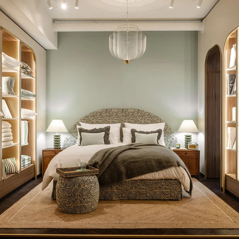 Mantas Ezcaray Throw 260×240 cm | Dark Green