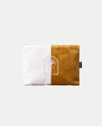 DOUXE Beach Pouch Mustard