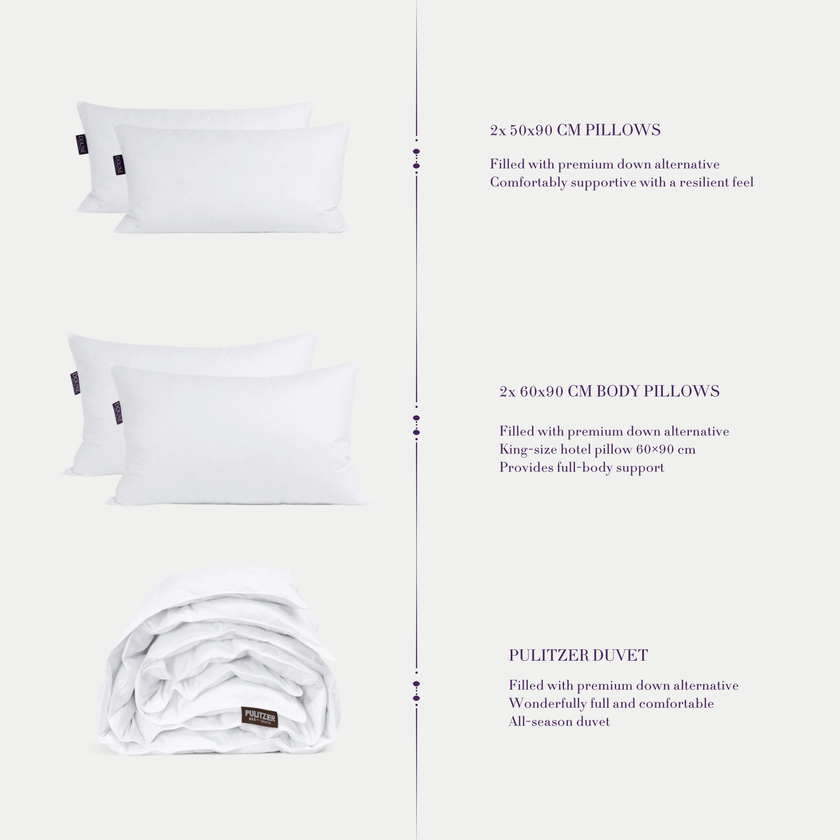Down Alternative Comfort Suite Bedding Set