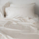 Duvet Cover Set Egyptian Cotton Percal 400 TC | Chalk White