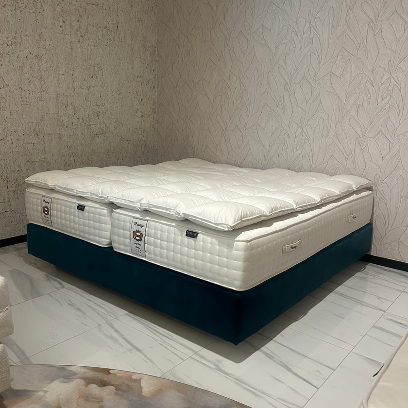 Otello Hotel Bed with Souplesse Mattresses & Prestige Featherbed | 200×200 cm | Outlet
