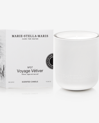 Marie-Stella-Maris - Luxury Scented Candle - Voyage Vétiver (re-fillable) - 300 g